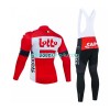 Set Langarmtrikot + Trägerhose Lange 2022 Lotto Soudal N001